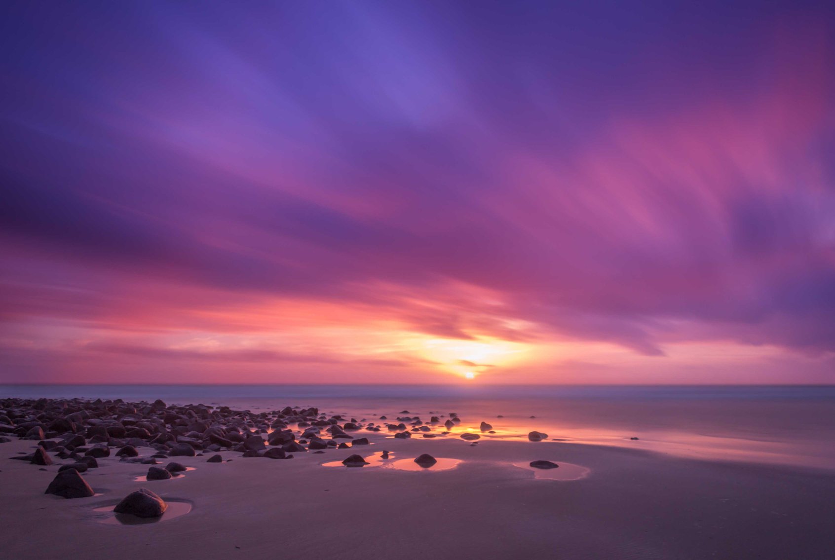 Sunrise, Elliott Heads River, Elliott Heads, Queensland, Australia, March 2018